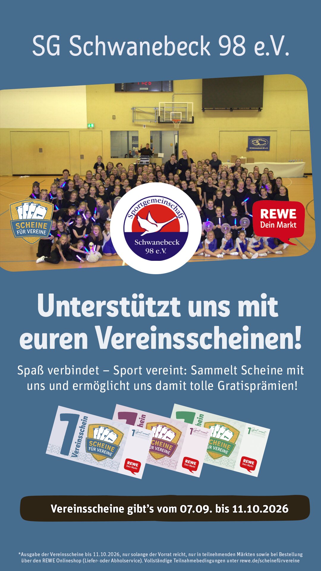 ScheineFuerVereine 2025 Aktionsstart Posting 9x16